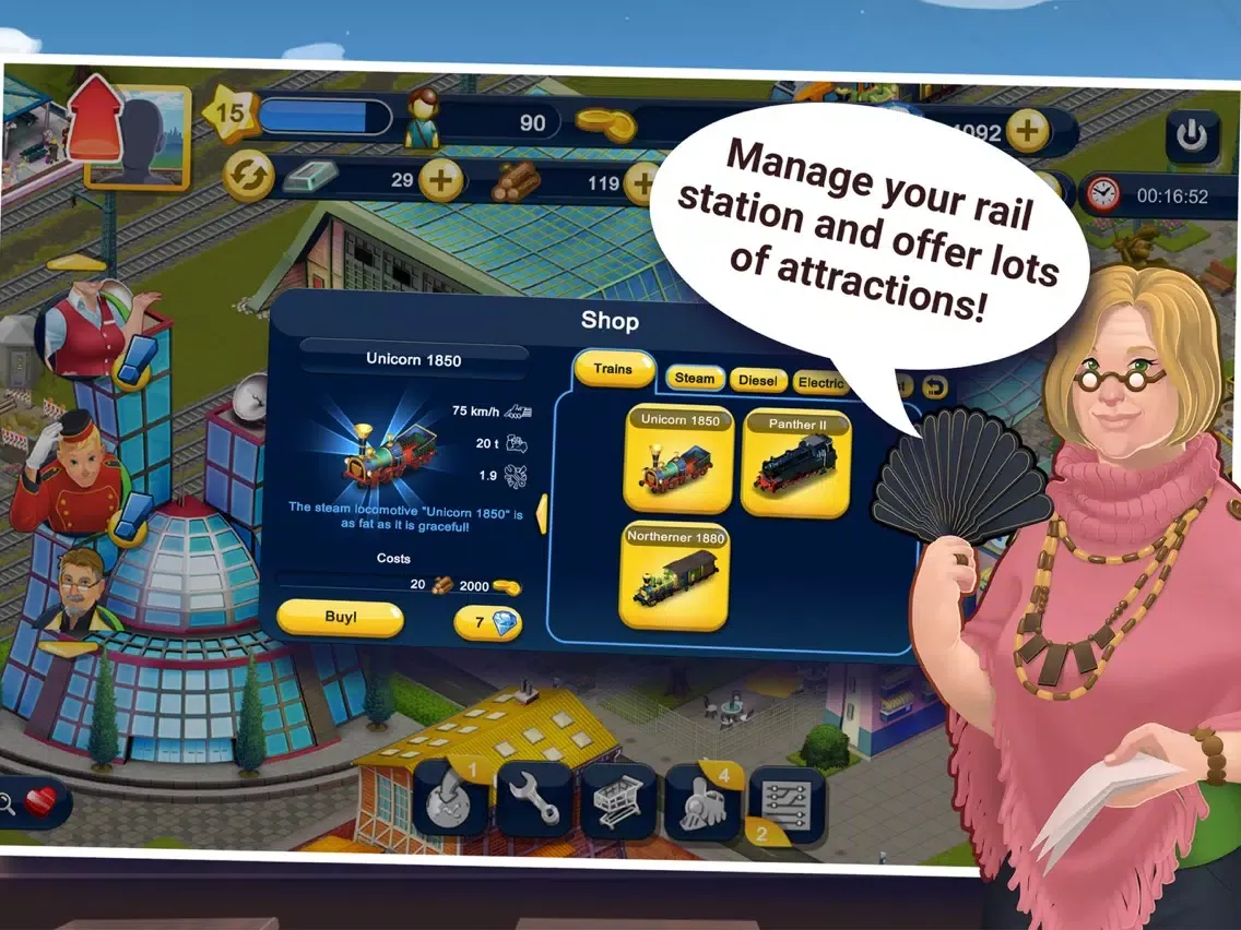 Rail World iPad  Ekran Görüntüleri