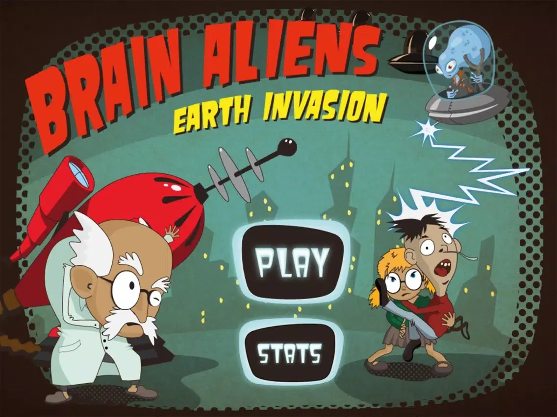 Brain Aliens: Earth Invasion iPad  স্ক্রিনশট