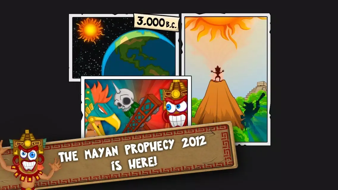 Capturas de tela do Mayan Prophecy