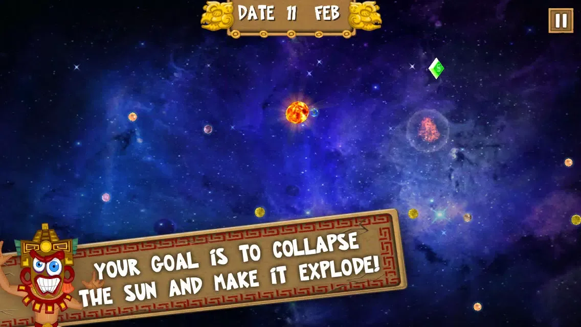 Capturas de tela do Mayan Prophecy