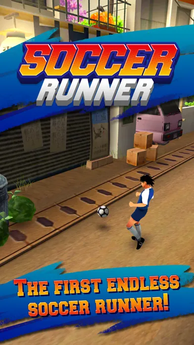 Soccer Runner: Unlimited football rush! স্ক্রিনশট