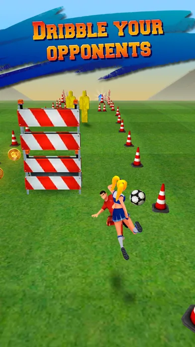 Soccer Runner: Unlimited football rush! স্ক্রিনশট