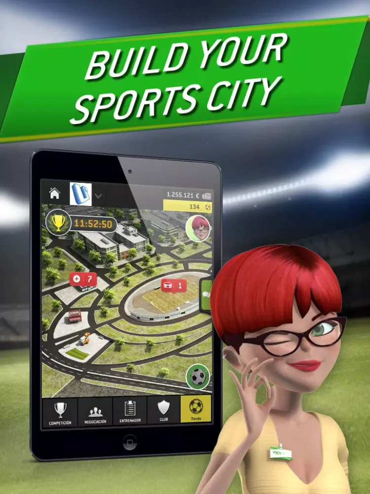 Striker Manager 2: Lead your Football Team iPad  Ekran Görüntüleri