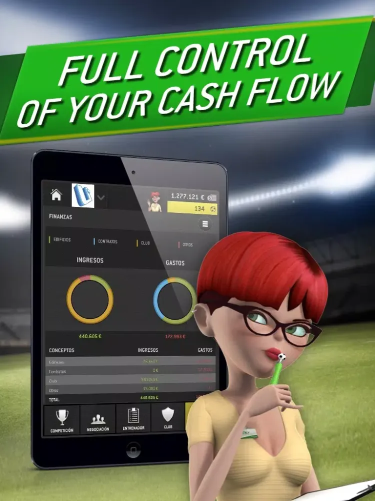 Striker Manager 2: Lead your Football Team iPad  Ekran Görüntüleri