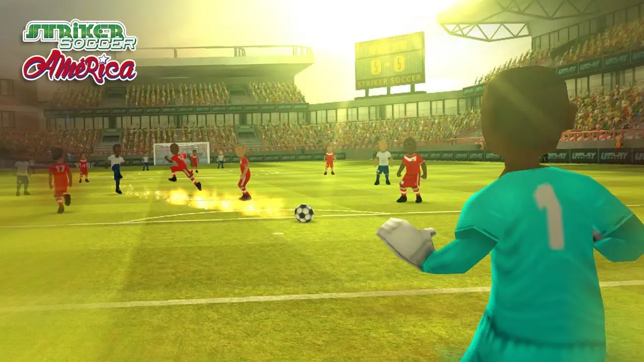 Ảnh chụp màn hình của Striker Soccer America 2015