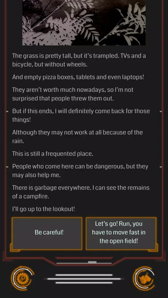 ภาพหน้าจอของ Saving Mikey