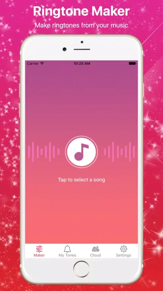 Capturas de tela do Free Ringtones for iPhone