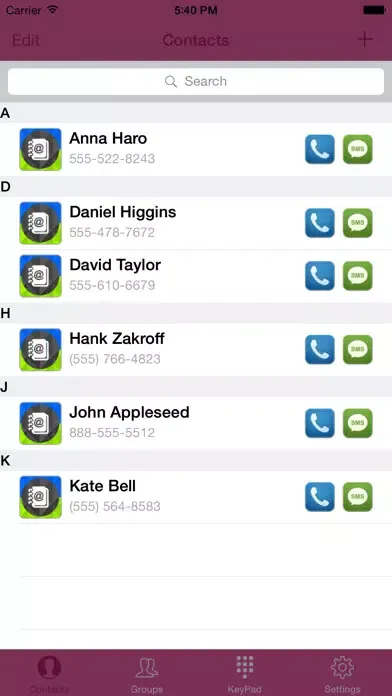 VContact - Group Contact,Backup & Restore Contact Ekran Görüntüleri