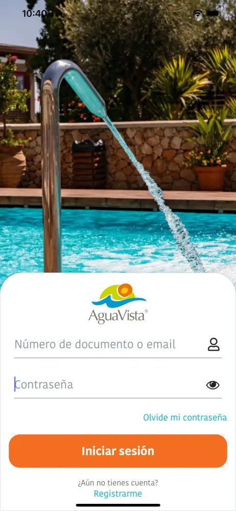 Capturas de tela do AguaVista