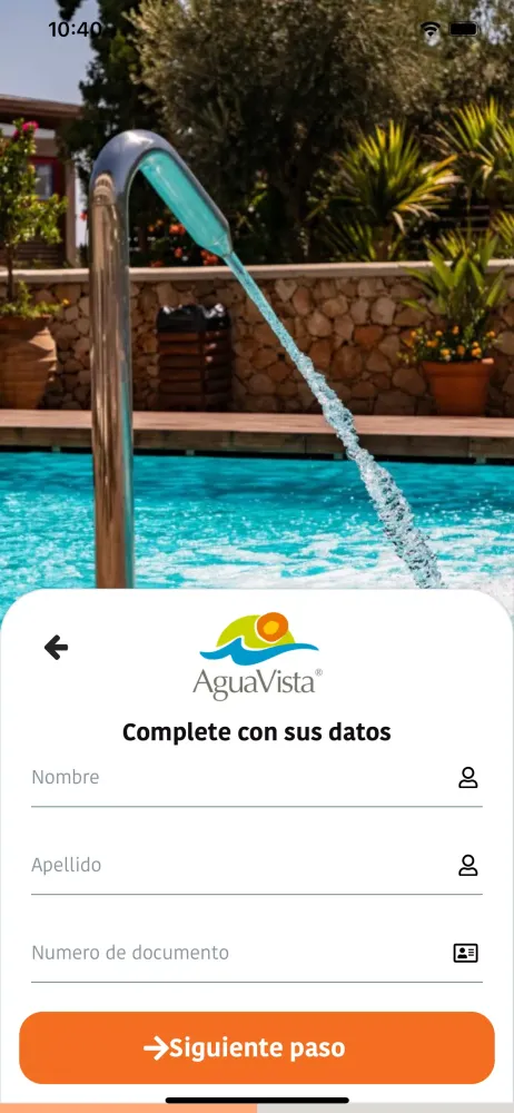 Capturas de tela do AguaVista