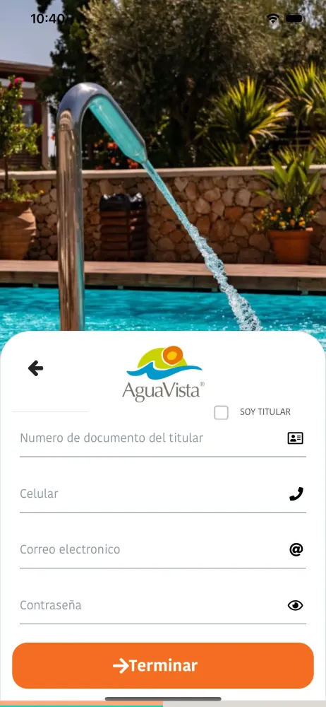 Capturas de tela do AguaVista