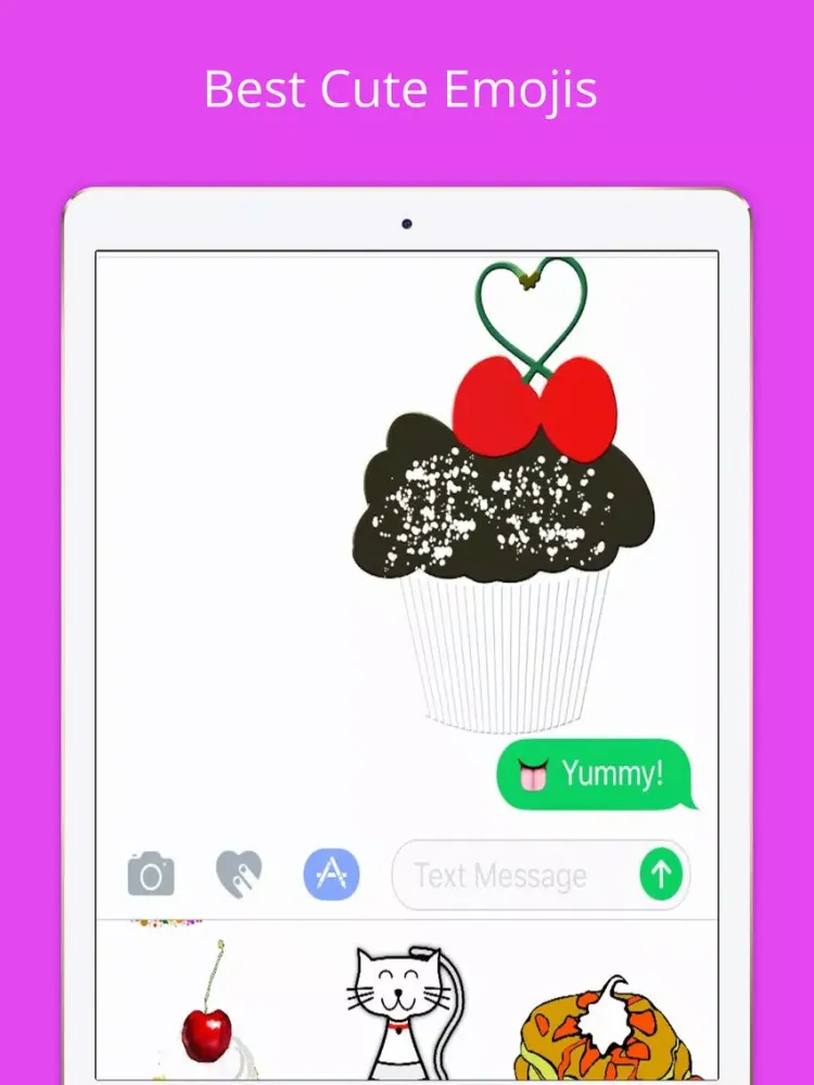 Cute Emoji By CharmPosh iPad  Ekran Görüntüleri
