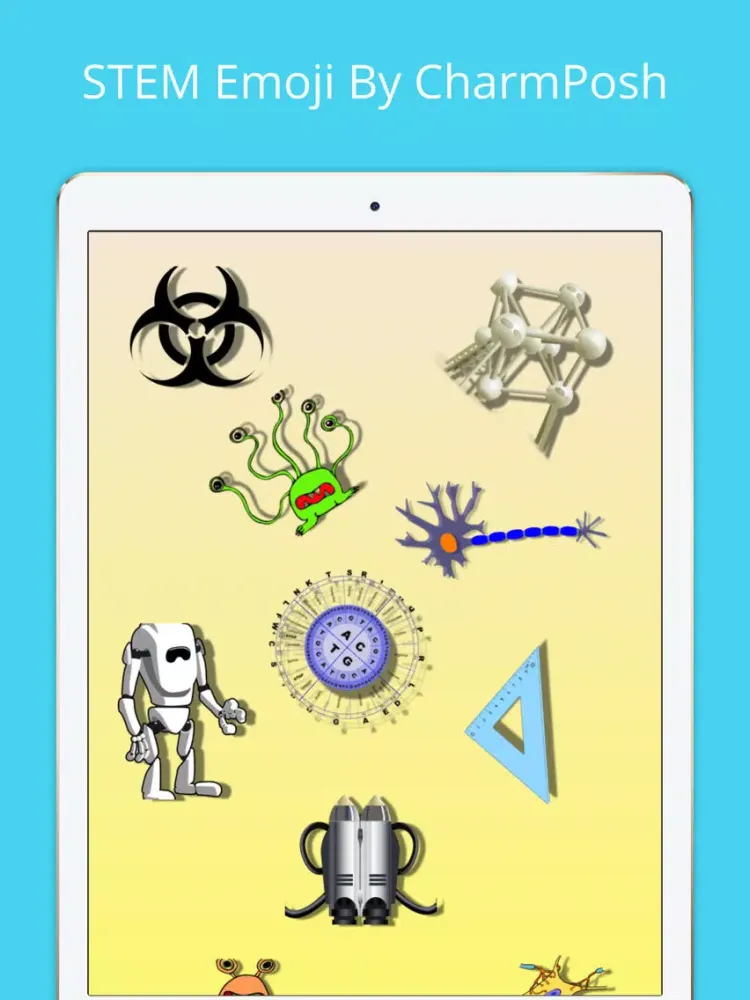 STEM Emoji By CharmPosh iPad  Ekran Görüntüleri