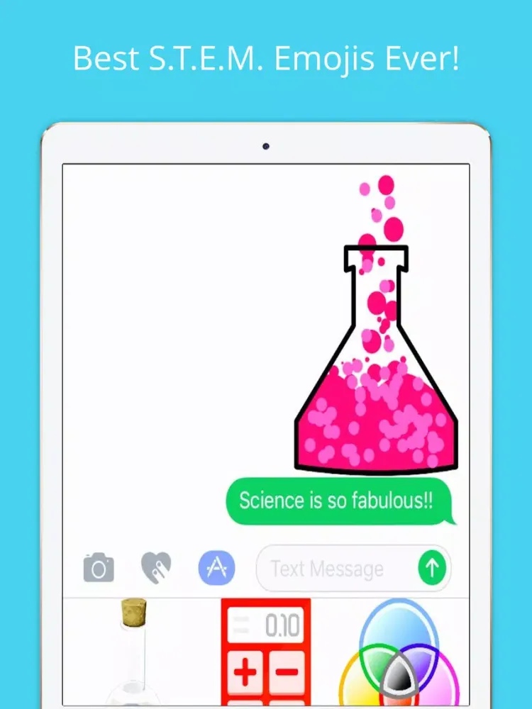 STEM Emoji By CharmPosh iPad  Ekran Görüntüleri