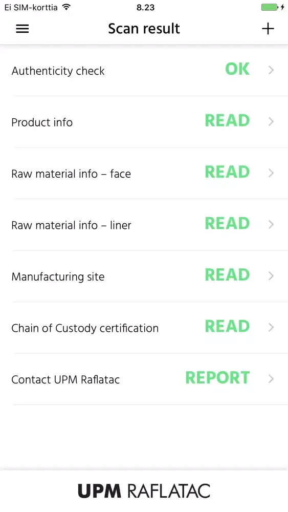 UPM RafMore Screenshots