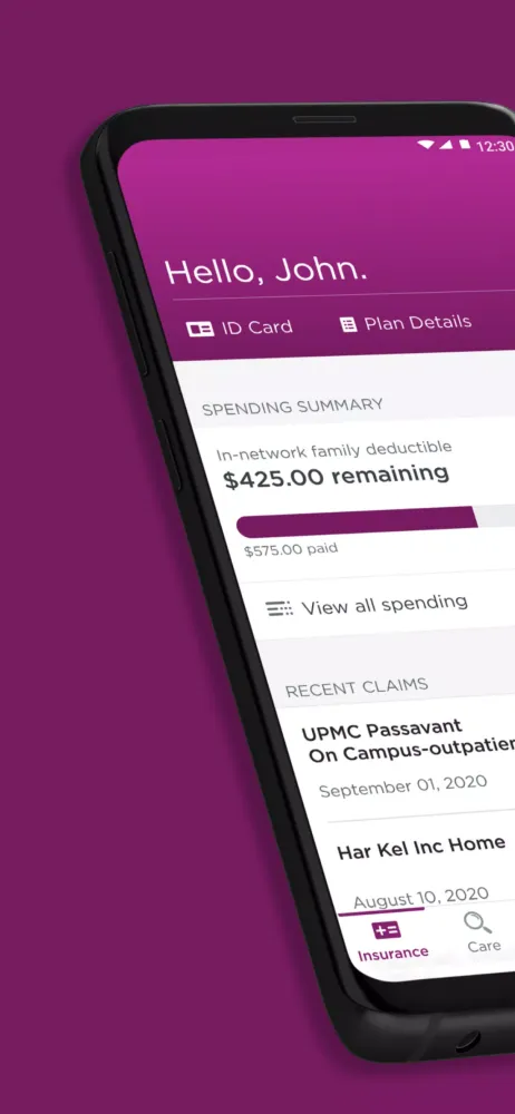 UPMC Health Plan應用截圖