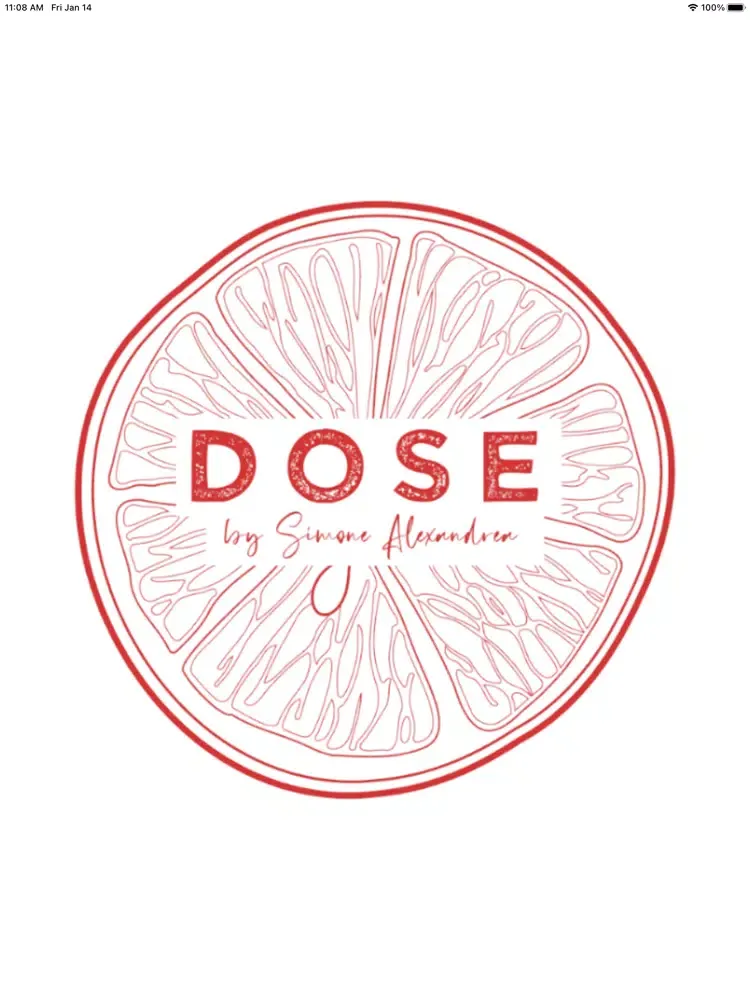 Ảnh chụp màn hình của DOSE x SimoneAlexandrea iPad 