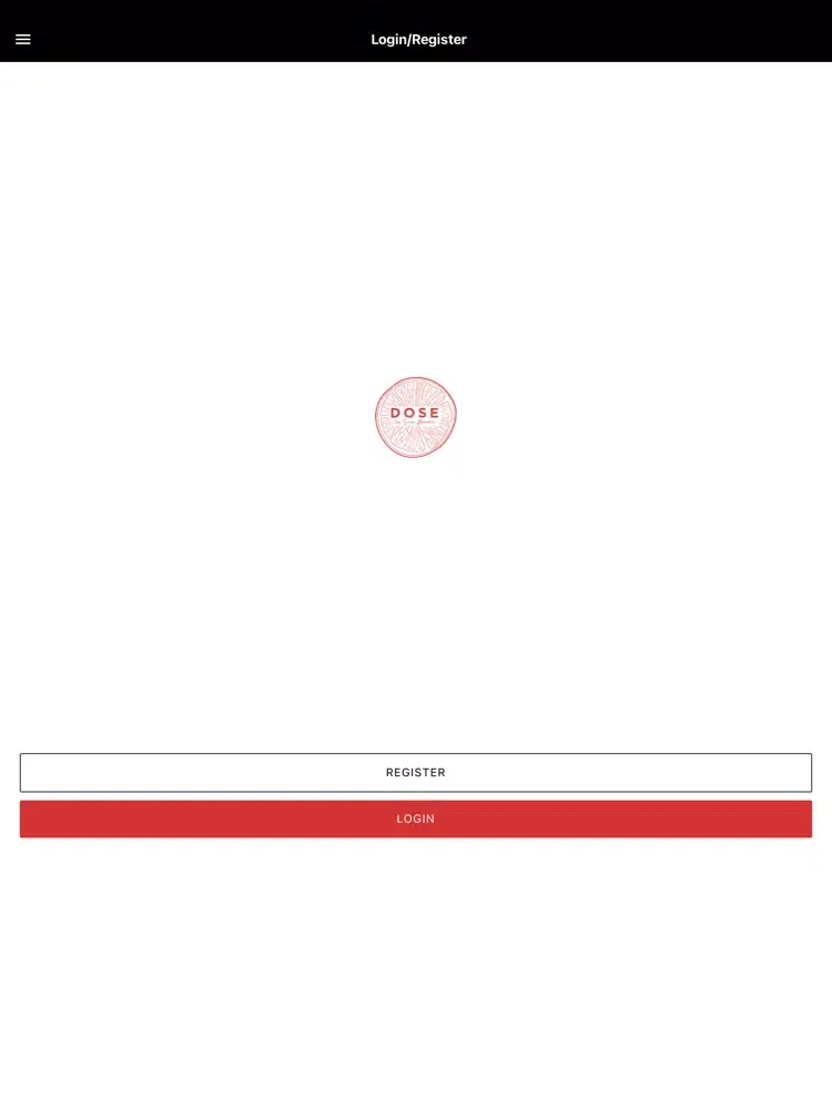 Ảnh chụp màn hình của DOSE x SimoneAlexandrea iPad 