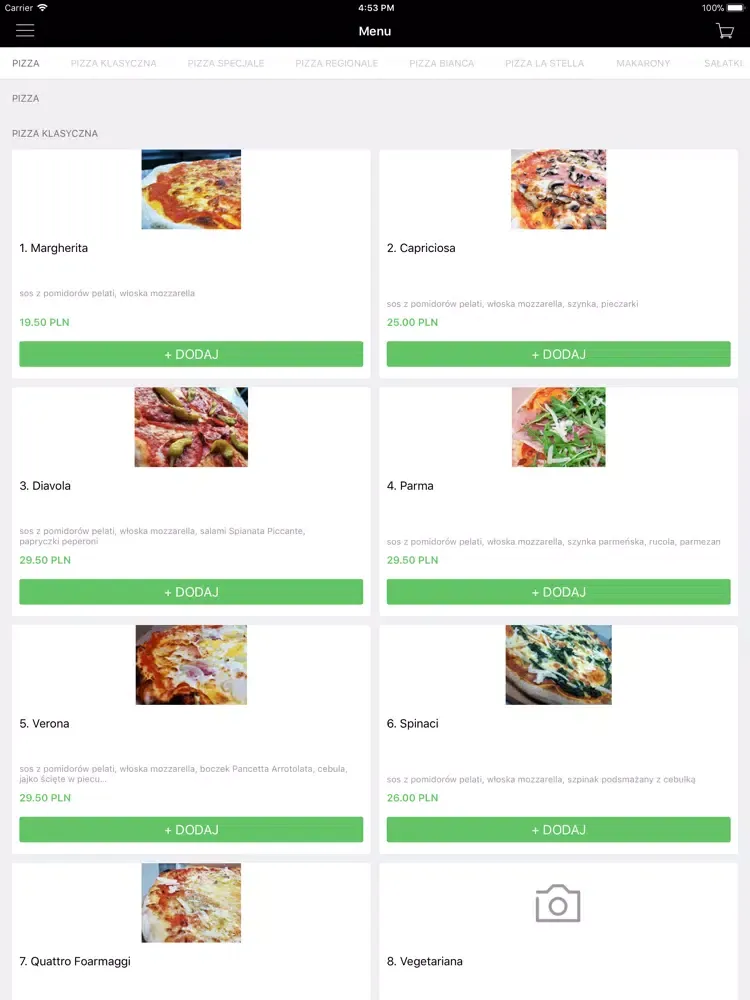 Pizzeria Little Italy iPad  سکرین شاٹس