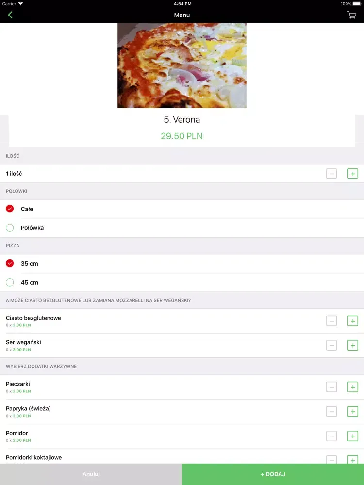 Pizzeria Little Italy iPad  سکرین شاٹس