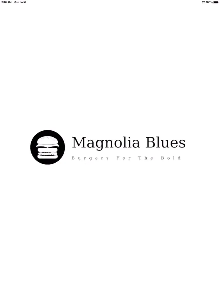 Magnolia Blues Burgers iPad  Screenshots