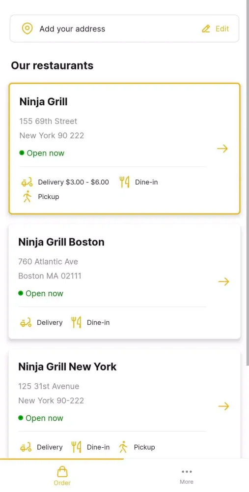 Captures d'écran de Demo App