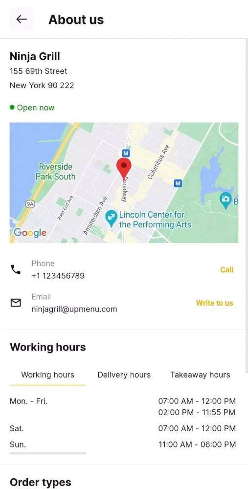 Captures d'écran de Demo App