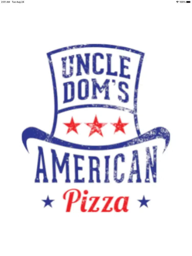 Ảnh chụp màn hình của Uncle Dom's American Pizza iPad 