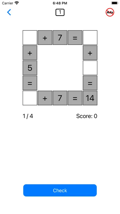 ภาพหน้าจอของ First Grade Math Quiz