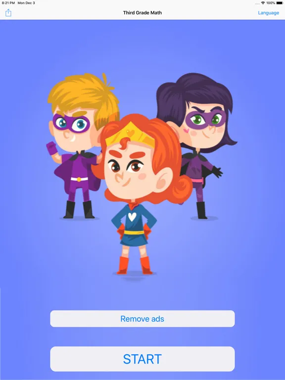 Third Grade Math Quiz iPad  سکرین شاٹس