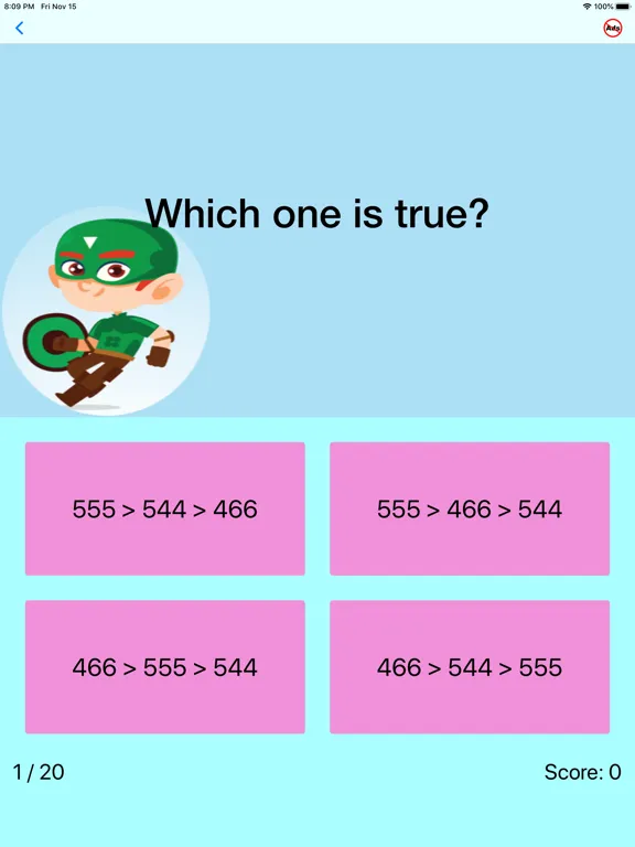 Third Grade Math Quiz iPad  سکرین شاٹس