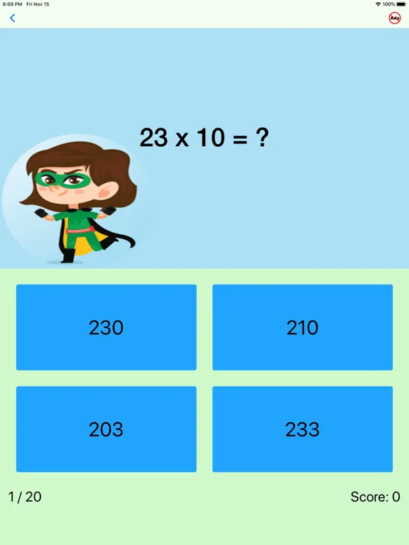 Third Grade Math Quiz iPad  سکرین شاٹس