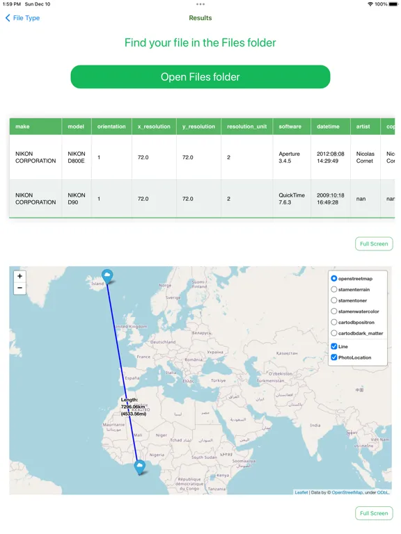 Photo To Map iPad 應用截圖