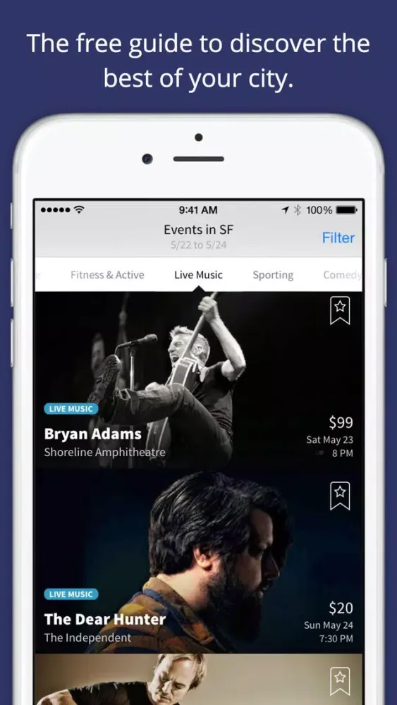 UpOut - SF, DC, LA & NYC Events Screenshots