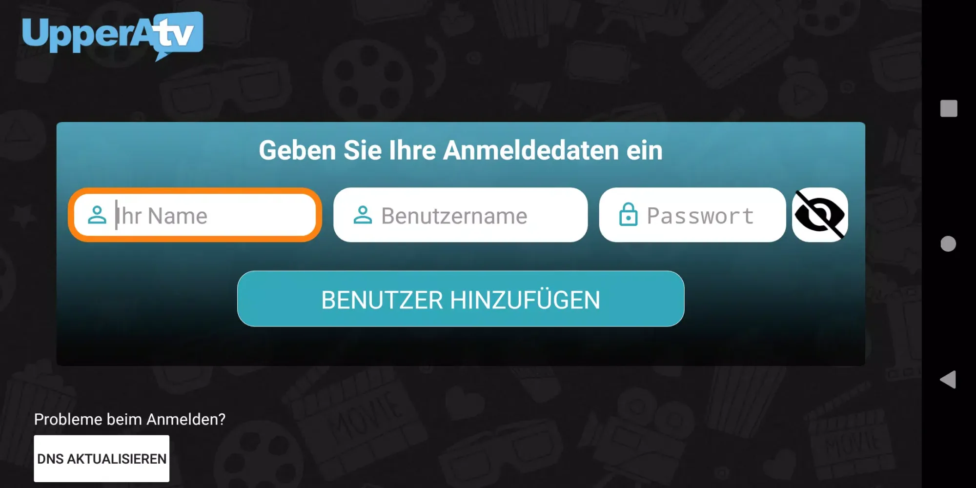UPPERA TV App, IPTV Austria Screenshots