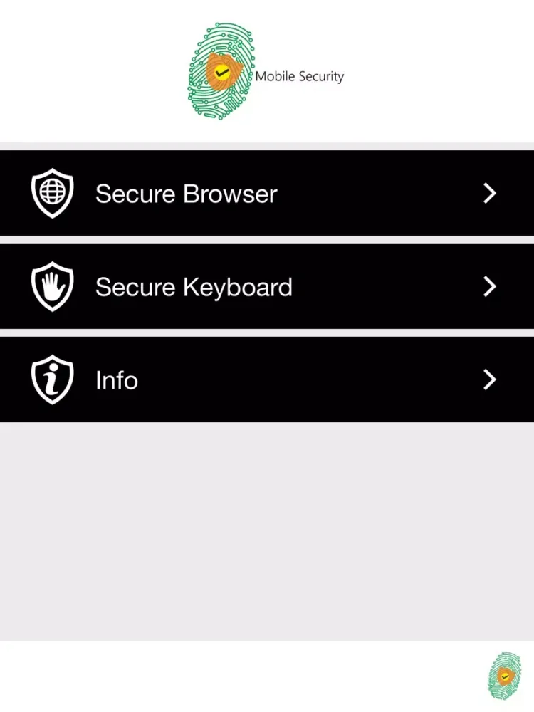 Zrzuty ekranu My Digital Protection iPad 