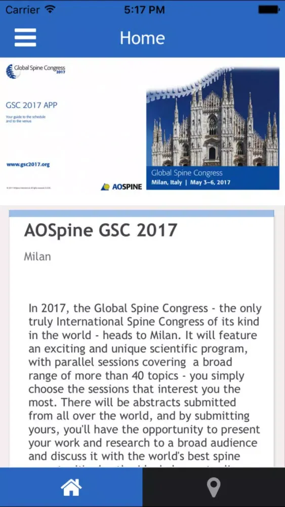 AOSpine GSC2017應用截圖