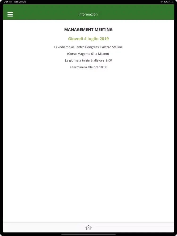 Tangkapan layar MM Trenord iPad 