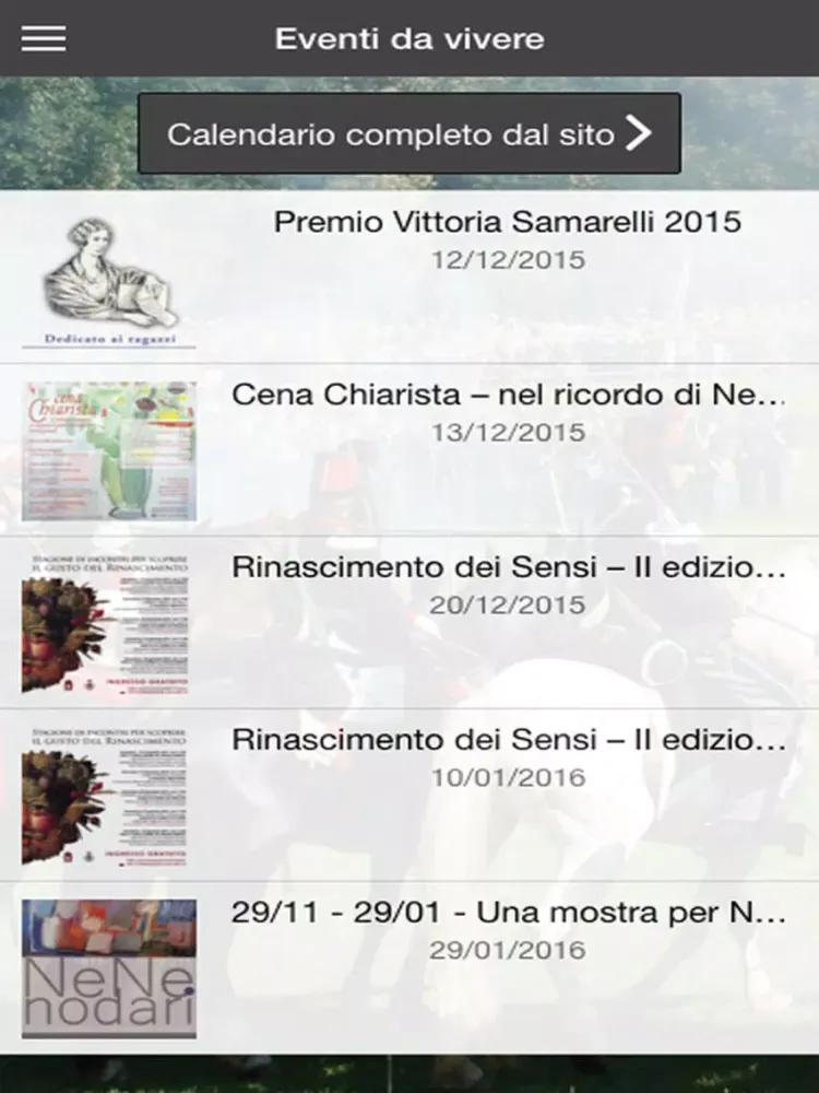 Capturas de tela do Terre Dell'Alto Mantovano iPad 