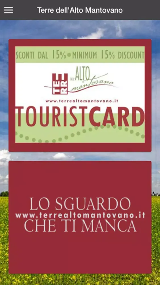Capturas de tela do Terre Dell'Alto Mantovano