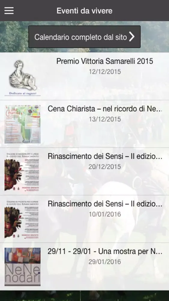 Capturas de tela do Terre Dell'Alto Mantovano