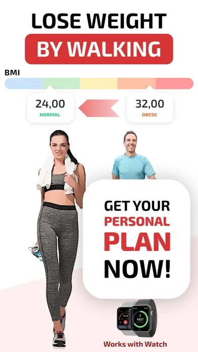 Screenshot di Fit Walk: Health & Weight Loss