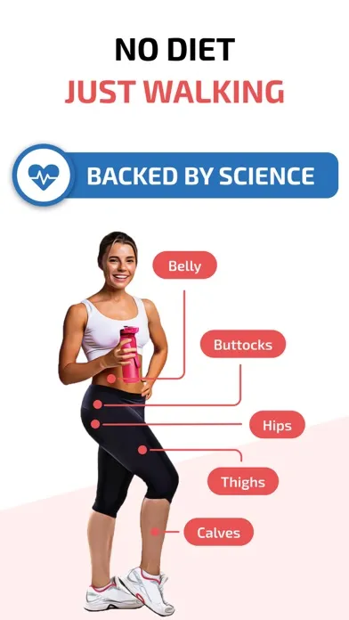 Screenshot di Fit Walk: Health & Weight Loss