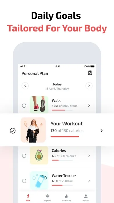 Screenshot di Fit Walk: Health & Weight Loss