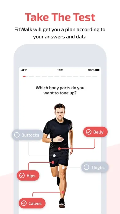 Screenshot di Fit Walk: Health & Weight Loss