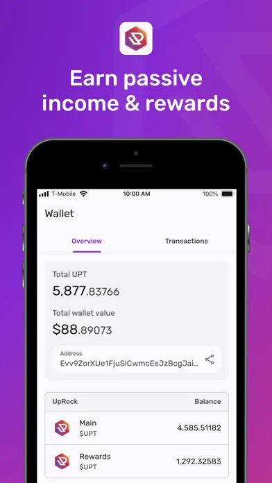 UpRock - AI Rewards for Income Screenshots