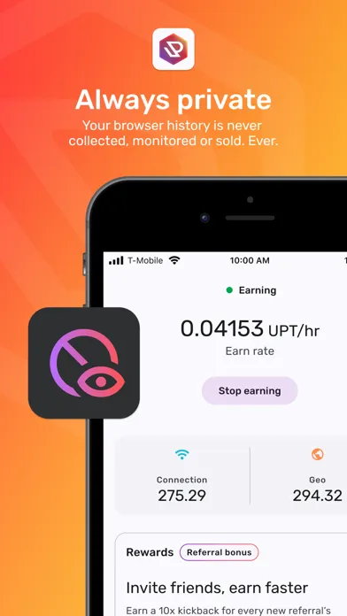 UpRock - AI Rewards for Income Screenshots
