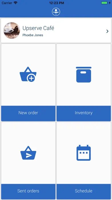 Capturas de tela do Upserve Inventory