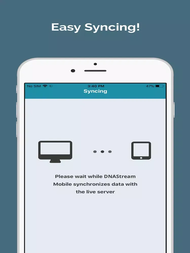 DNASTREAM Rapid Launch Mobile iPad 应用截图