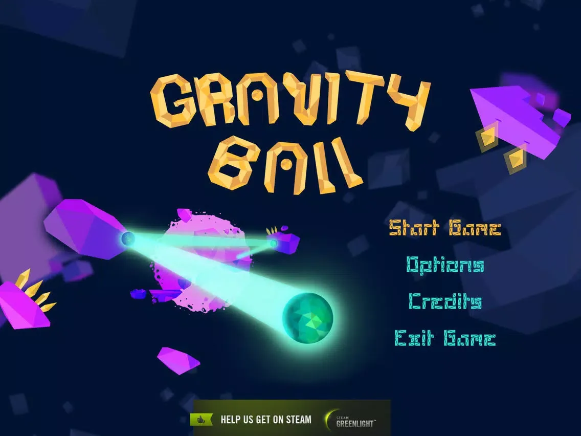 Gravity Ball by Upside Down Bird iPad  スクリーンショット